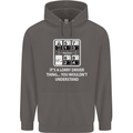 Its a Lorry Driver Thing Funny Truck Trucker Mens 80% Cotton Hoodie Charcoal