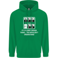 Its a Lorry Driver Thing Funny Truck Trucker Mens 80% Cotton Hoodie Irish Green