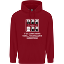 Its a Lorry Driver Thing Funny Truck Trucker Mens 80% Cotton Hoodie Red