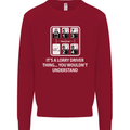 Its a Lorry Driver Thing Funny Truck Trucker Mens Sweatshirt Jumper Red