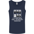 Its a Lorry Driver Thing Funny Truck Trucker Mens Vest Tank Top Navy Blue