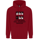 Its a Lorry Driver Thing Funny Trucker Truck Childrens Kids Hoodie Red