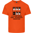 Its a Lorry Driver Thing Funny Trucker Truck Kids T-Shirt Childrens Orange