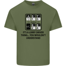 Its a Lorry Driver Thing Funny Trucker Truck Mens Cotton T-Shirt Tee Top Military Green