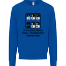 Its a Lorry Driver Thing Funny Trucker Truck Mens Sweatshirt Jumper Royal Blue