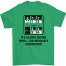 Its a Lorry Driver Thing Funny Trucker Truck Mens T-Shirt Cotton Gildan Irish Green