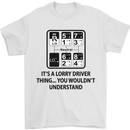 Its a Lorry Driver Thing Funny Trucker Truck Mens T-Shirt Cotton Gildan White
