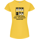 Its a Lorry Driver Thing Funny Trucker Truck Womens Petite Cut T-Shirt Yellow