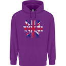 Ive Got Your Six Union Jack Flag Army Paras Childrens Kids Hoodie Purple