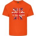 Ive Got Your Six Union Jack Flag Army Paras Mens Cotton T-Shirt Tee Top Orange