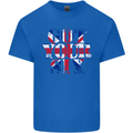 Ive Got Your Six Union Jack Flag Army Paras Mens Cotton T-Shirt Tee Top Royal Blue