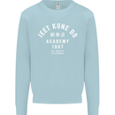 Jeet Kune Do Academy MMA Martial Arts Mens Sweatshirt Jumper Light Blue