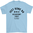 Jeet Kune Do Academy MMA Martial Arts Mens T-Shirt Cotton Gildan Light Blue