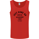Jeet Kune Do Academy MMA Martial Arts Mens Vest Tank Top Red