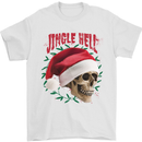 Jingle Hell Funny Christmas Skull Xmas Mens T-Shirt 100% Cotton White