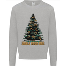 Jingle Your Star Sign Funny Christmas Xmas Mens Sweatshirt Jumper Sports Grey