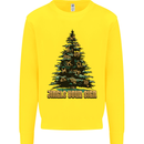 Jingle Your Star Sign Funny Christmas Xmas Mens Sweatshirt Jumper Yellow