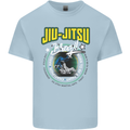 Jiu Jitsu Brazilian MMA Mixed Martial Arts Mens Cotton T-Shirt Tee Top Light Blue