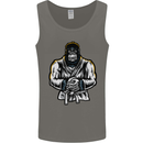 Jiu Jitsu Gorilla MMA Martial Arts Karate Mens Vest Tank Top Charcoal