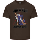 Jiu jitsu Word Cloud MMA Mixed Martial Arts Kids T-Shirt Childrens Chocolate