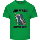 Jiu jitsu Word Cloud MMA Mixed Martial Arts Kids T-Shirt Childrens Irish Green