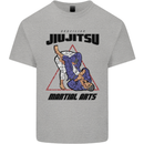 Jiu jitsu Word Cloud MMA Mixed Martial Arts Kids T-Shirt Childrens Sports Grey