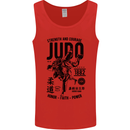 Judo Strength and Courage Martial Arts MMA Mens Vest Tank Top Red