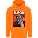 Juicy Rap Music Hip Hop Rapper Childrens Kids Hoodie Orange