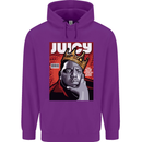 Juicy Rap Music Hip Hop Rapper Childrens Kids Hoodie Purple