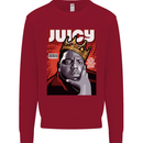 Juicy Rap Music Hip Hop Rapper Kids Sweatshirt Jumper Red
