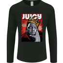 Juicy Rap Music Hip Hop Rapper Mens Long Sleeve T-Shirt Black