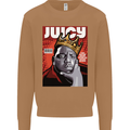 Juicy Rap Music Hip Hop Rapper Mens Sweatshirt Jumper Caramel Latte