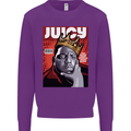 Juicy Rap Music Hip Hop Rapper Mens Sweatshirt Jumper Purple