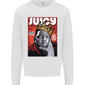 Juicy Rap Music Hip Hop Rapper Mens Sweatshirt Jumper White