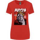 Juicy Rap Music Hip Hop Rapper Womens Wider Cut T-Shirt Red