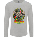 Juneteenth Black Lives Matter History Mens Long Sleeve T-Shirt Sports Grey
