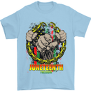 Juneteenth Black Lives Matter History Mens T-Shirt Cotton Gildan Light Blue