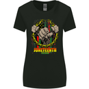 Juneteenth Black Lives Matter History Womens Wider Cut T-Shirt Black