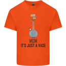 Just a Vase Funny Bong Weed Cannabis Drugs Kids T-Shirt Childrens Orange