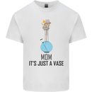 Just a Vase Funny Bong Weed Cannabis Drugs Kids T-Shirt Childrens White