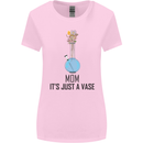 Just a Vase Funny Bong Weed Cannabis Drugs Womens Wider Cut T-Shirt Light Pink