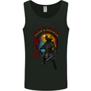 Kanata Japanese Warrior Samurai MMA Mens Vest Tank Top Black