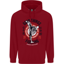 Karate Good Things Mixed Martial Arts MMA Childrens Kids Hoodie Red