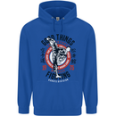 Karate Good Things Mixed Martial Arts MMA Childrens Kids Hoodie Royal Blue