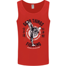 Karate Good Things Mixed Martial Arts MMA Mens Vest Tank Top Red