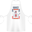 Katate Spirit Martial Arts MMA Cotton Apron 100% Organic White