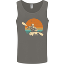 Kayak Kayaking Canoe Canoeing Water Sports Mens Vest Tank Top Charcoal