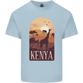 Kenya Safari Kids T-Shirt Childrens Light Blue