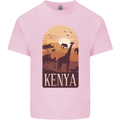 Kenya Safari Kids T-Shirt Childrens Light Pink