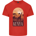 Kenya Safari Kids T-Shirt Childrens Red
